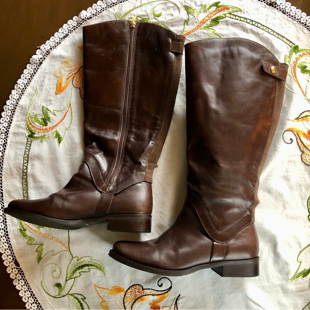 Steven by Steve Madden Sadie Knee High Riding Boot w/Elastic Back. 7.5W - Picture 5 of 16